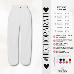 Jogger peluche Paris - Imagen 6
